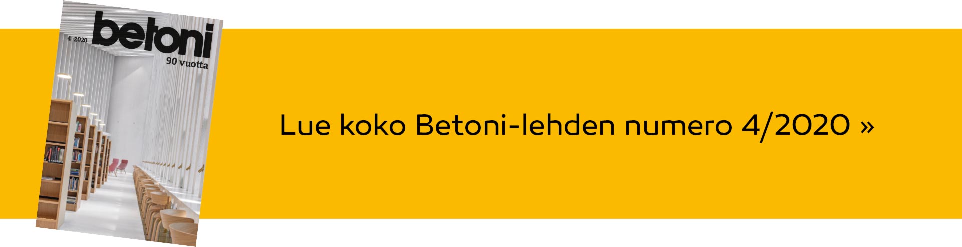 Lue koko Betoni-lehden numero 4/2020