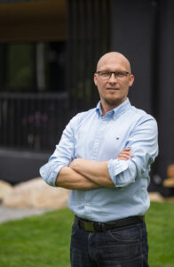Lammin Betonin hallituksen puheenjohtaja Markus Inkiläinen. 