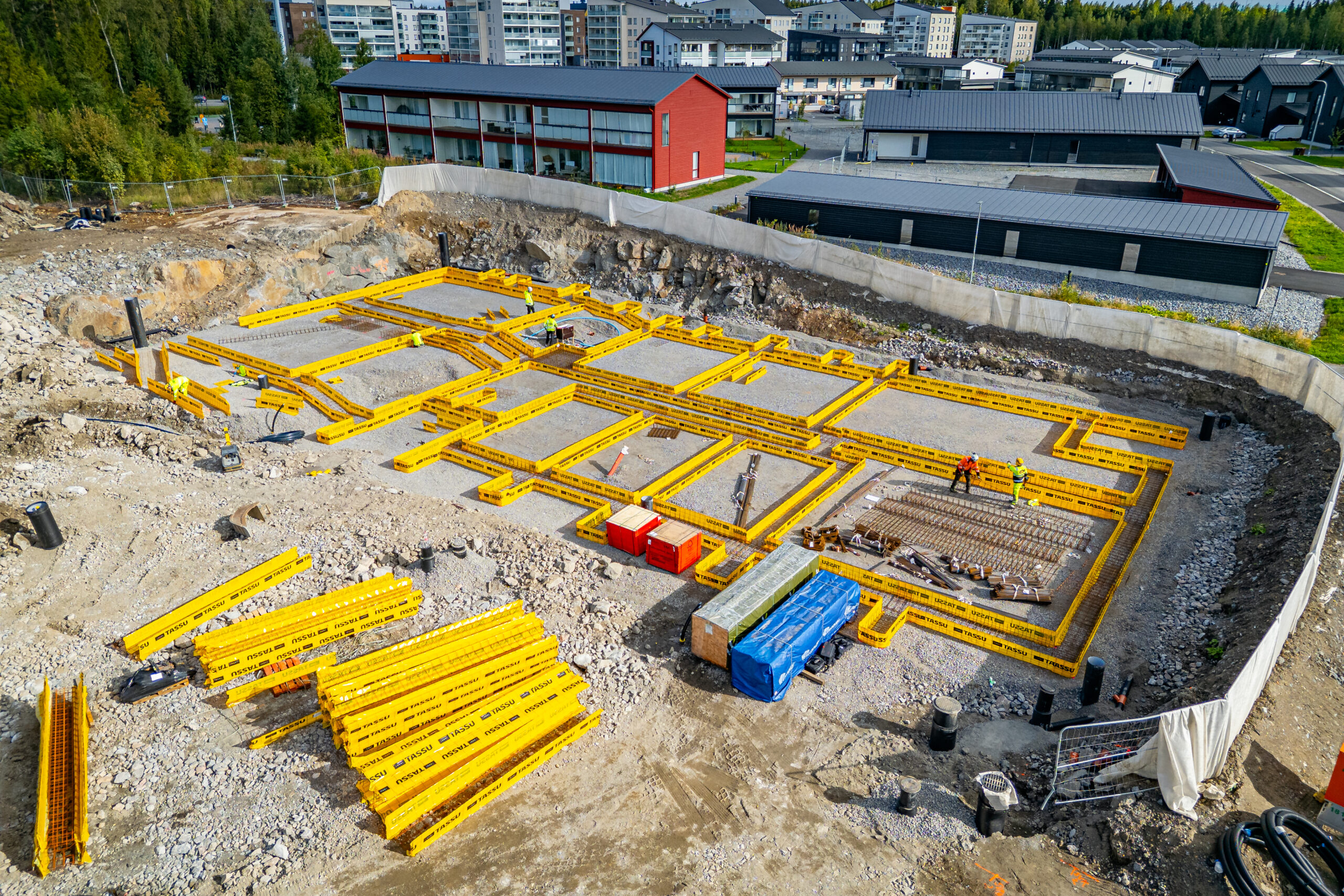 Marvea Tassu-perustukset Hervantajärvi, Tampere