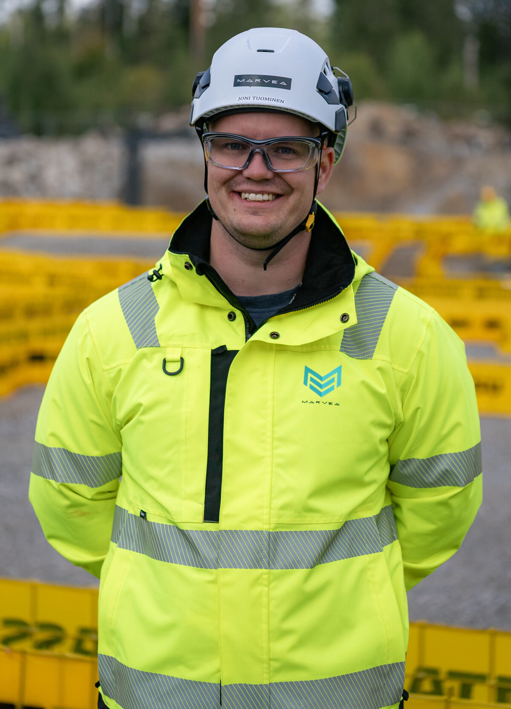 Joni Tuominen Vastaava työnjohtaja Marvea
