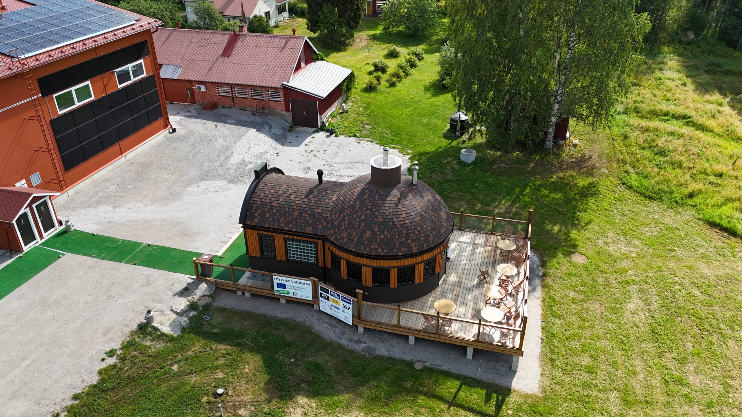 Karvilan Panimon Pullosauna KUVAT: Matti Malkki