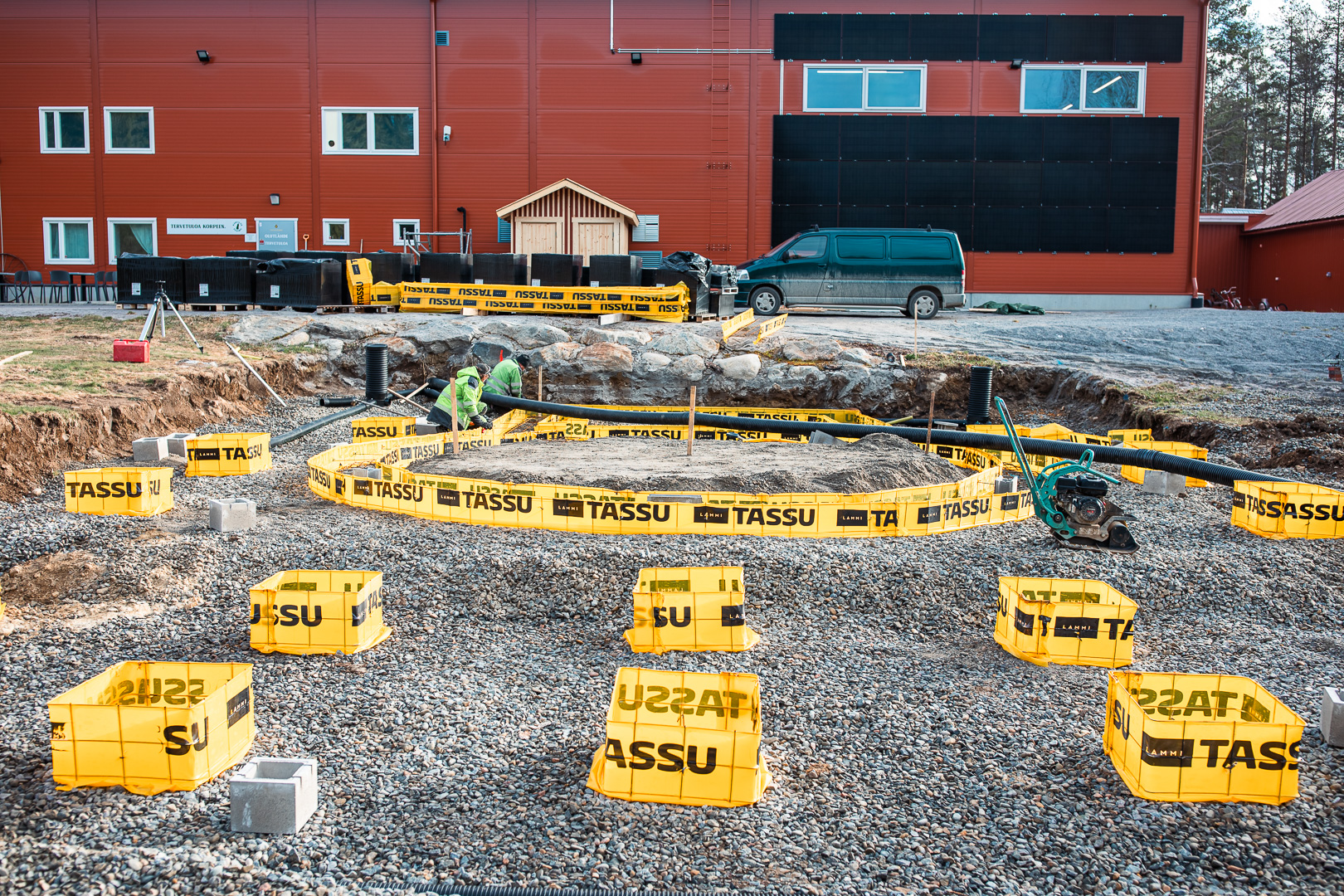 Karvilan Panimon pullosauna Lammi Tassu valmisanturamuotit KUVAT: Matti Malkki