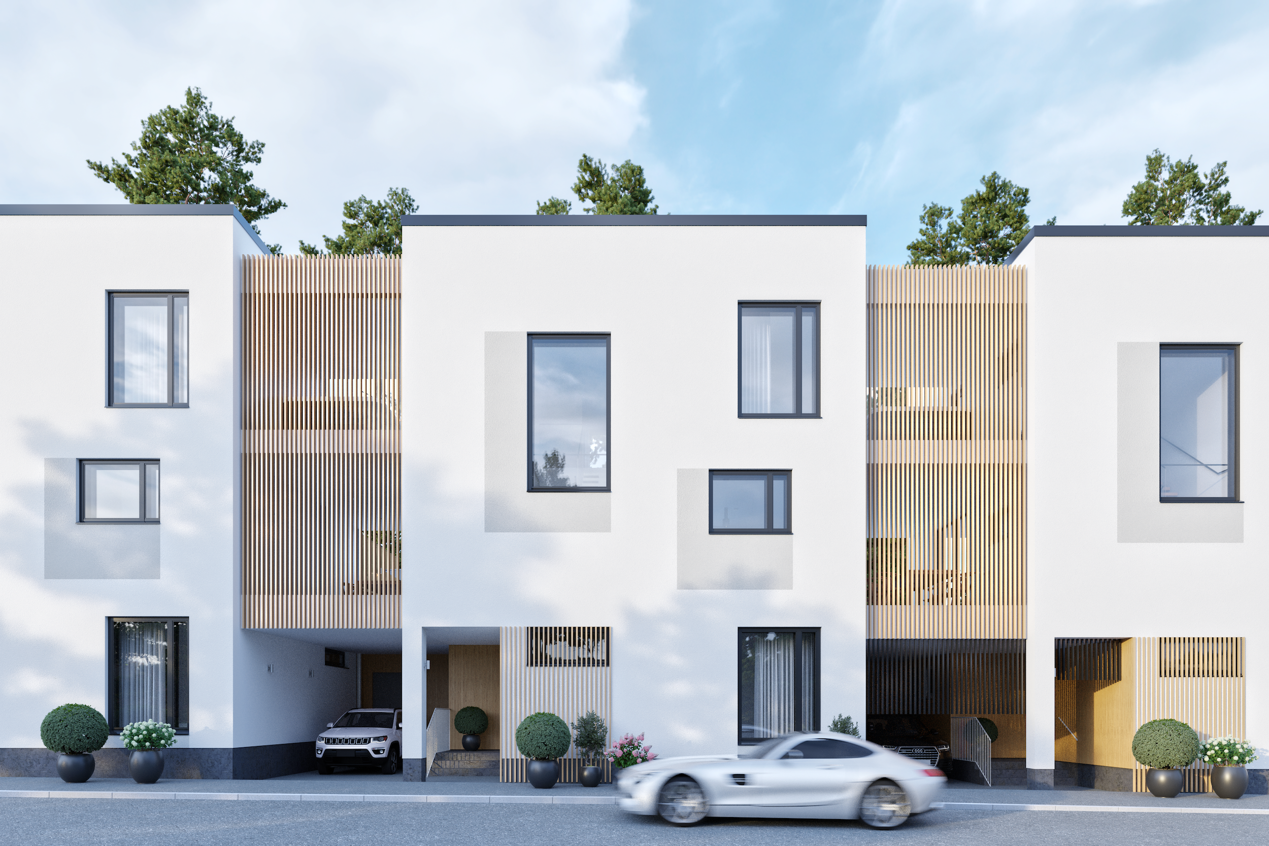 KUVA: Hausia Oy - As Oy Lauttasaaren Puistokallio, joka rakennetaan Lammi Kuorikivi® -elementillä