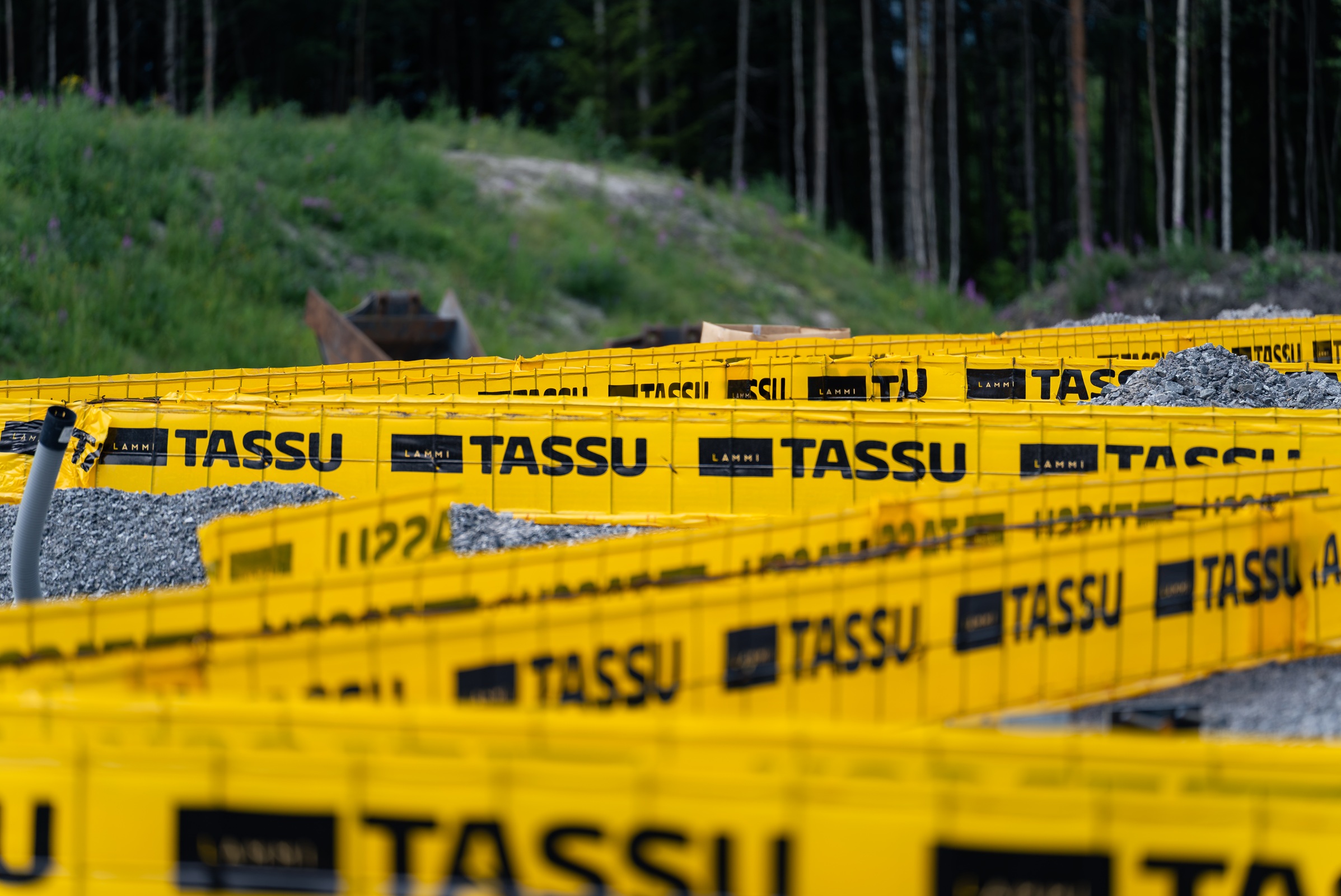 Lammi Tassu -valmisanturamuotin työstäminen perustusten poikkeavaa kohtaa varten